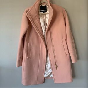 Blush Pink J Crew Cocoon Coat (NWT)